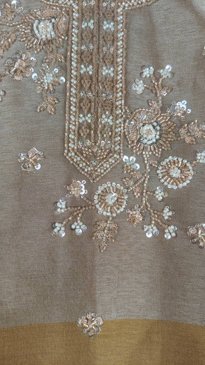 Gold Colour Plazo Set(GE-GPZS_3494)