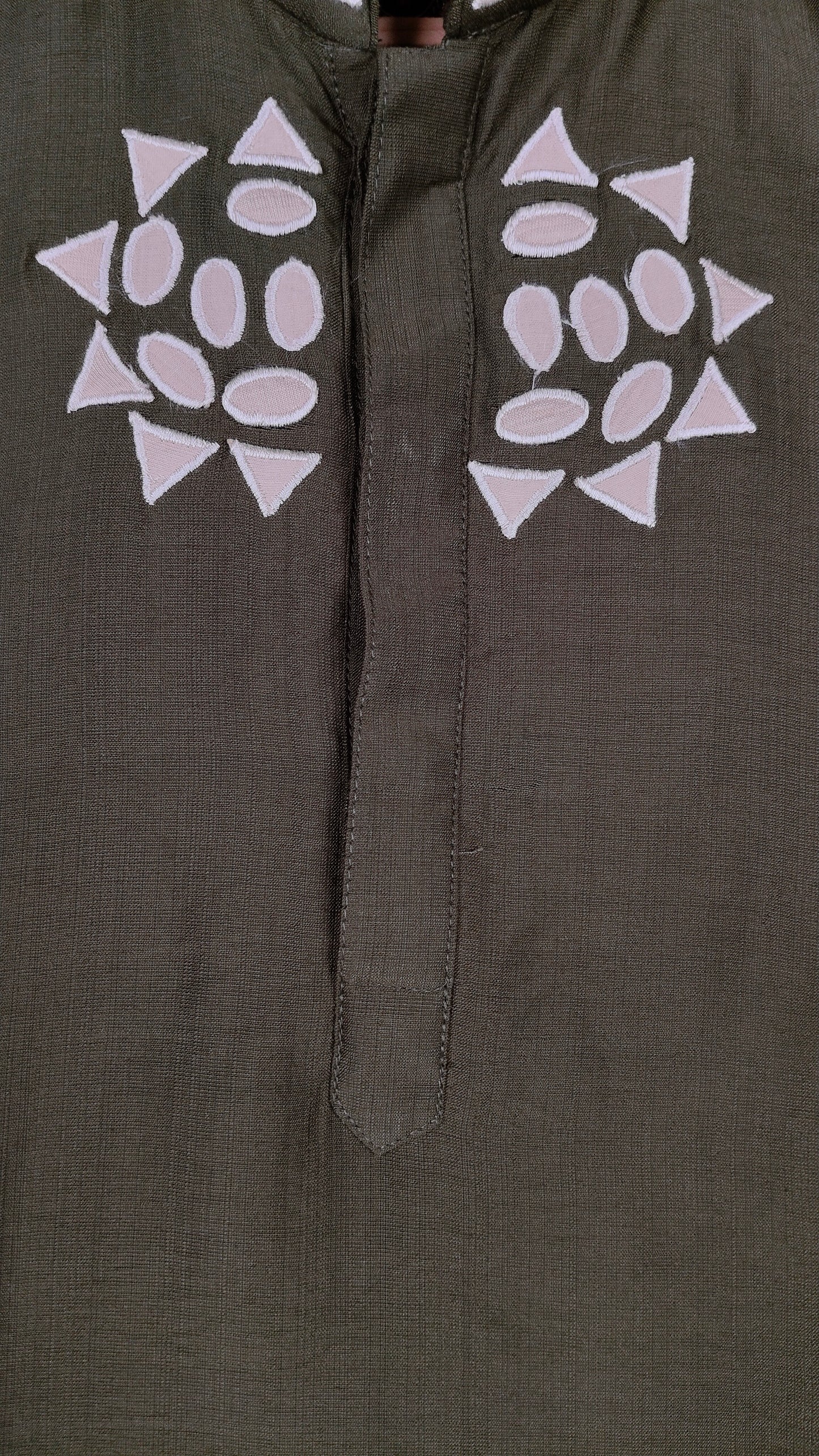 Olive Green Colour Kurta Set(BE-BKUS_19897)