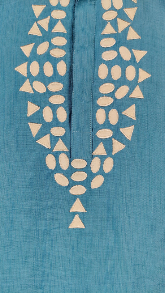 Air Force Blue Colour Kurta Set(BE-BKUS_19895)