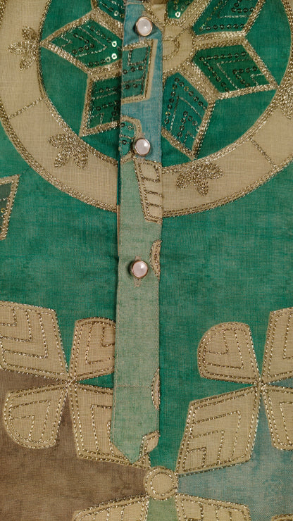Pista Colour Kurta Set(BE-BKUS_318)