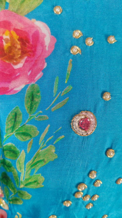 Blue Colour Only Kurti(LC-WKIC_2546)