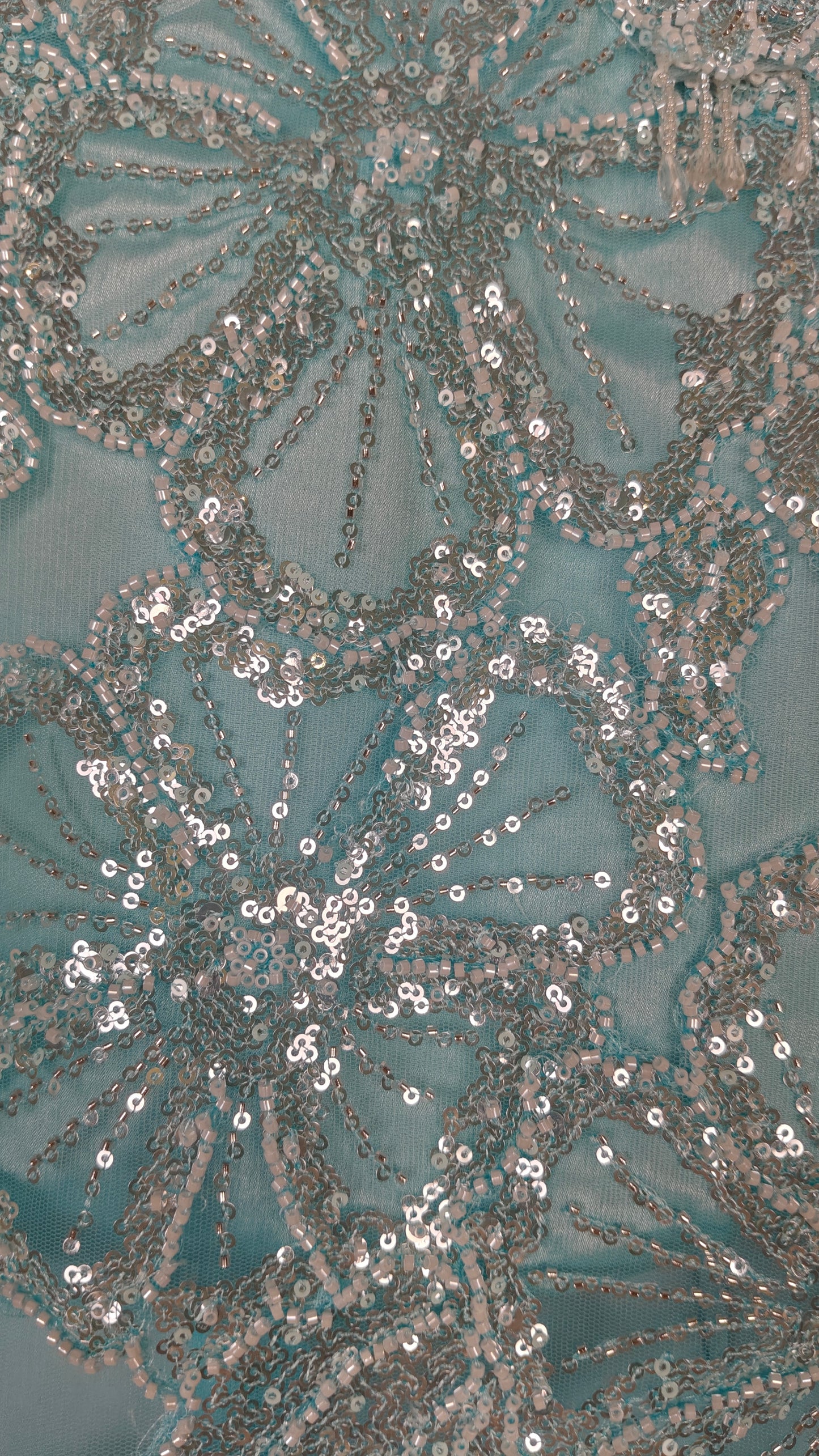 Aqua Mint Colour Plazo Set(GE-GPZS_5081)