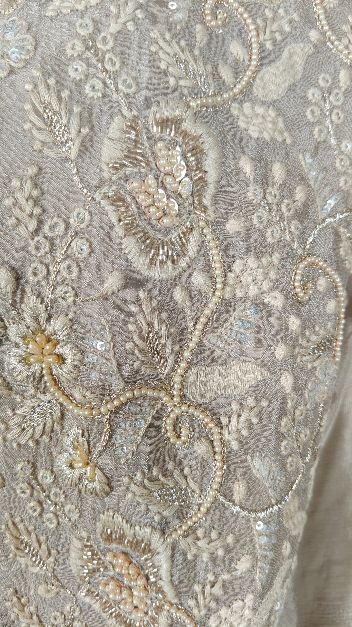 Beige Colour Plazo Set(LE-WPZS_3108)