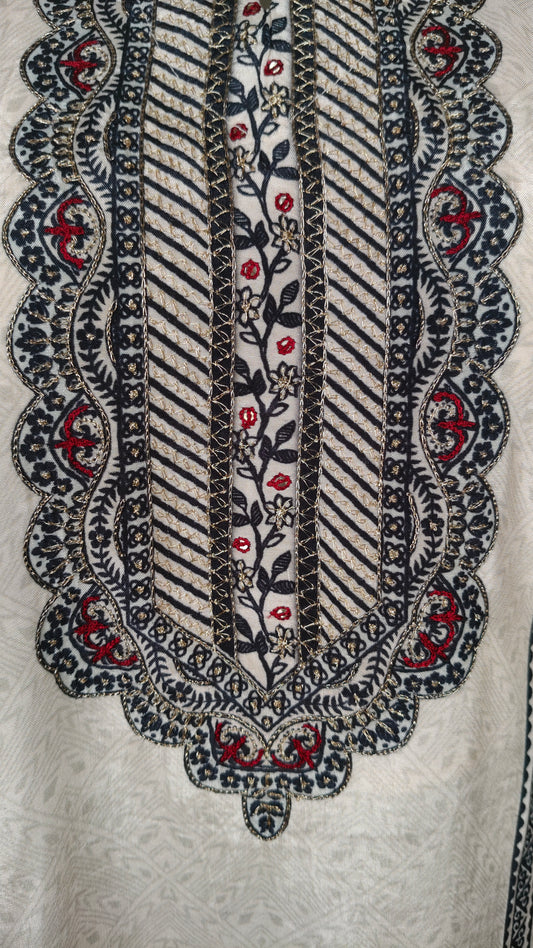 Printed Colour Kurti Set(LC-WKIS_9052)