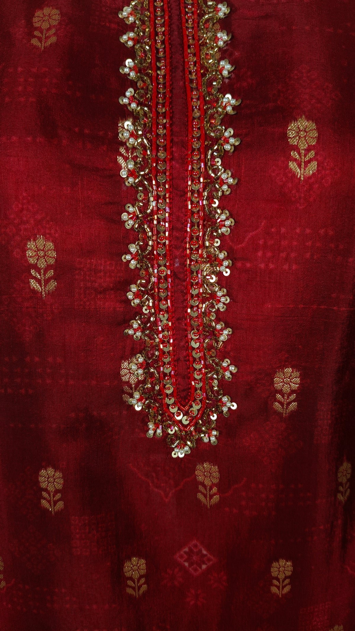 Maroon Colour Kurti Set(LC-WKIS_3635)