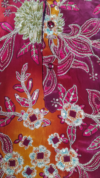 Wine Colour Kurta Set(BE-BKUS_1960)