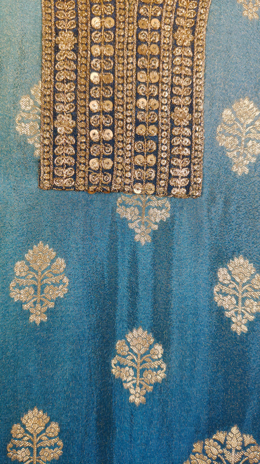 Green Colour Kurta Set(ME-MKUS_4148.C)
