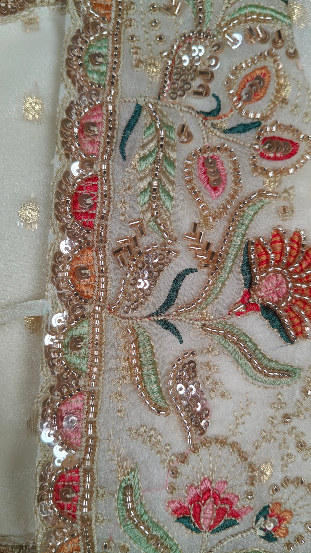 Cream Colour Plazo Set(GE-GPZS_3029)