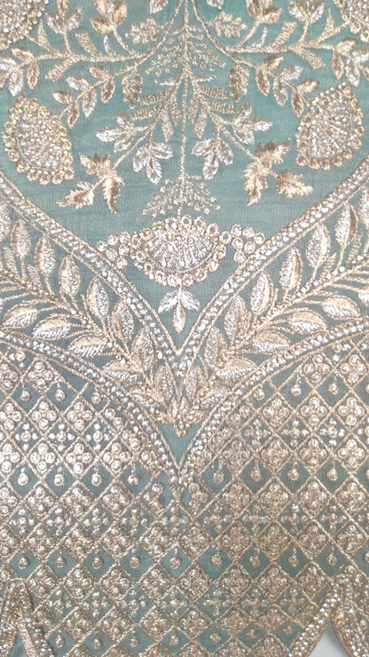 Mint Green Colour Plazo Set(GE-GPZS_1486)