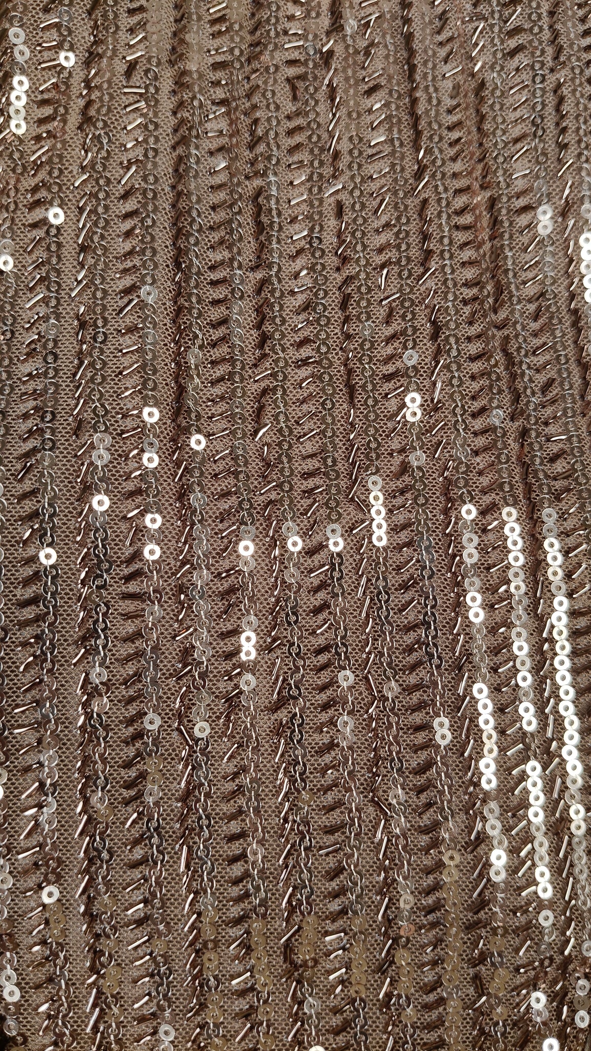 Brown Colour Party Frock(GE-GFRP_3549)