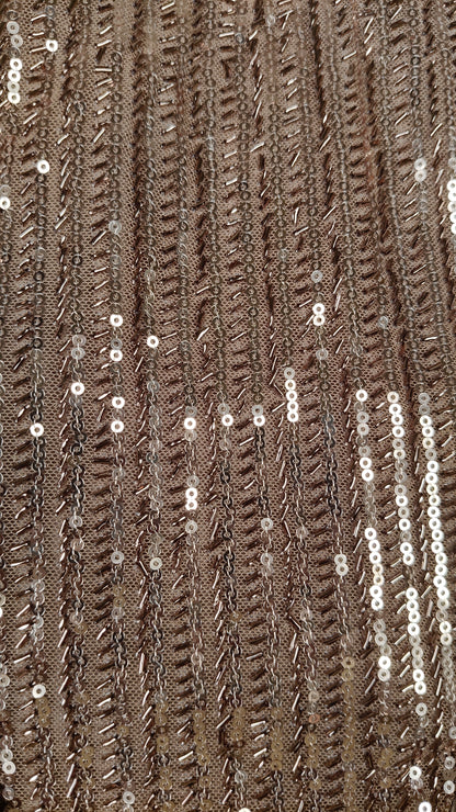Brown Colour Party Frock(GE-GFRP_3549)