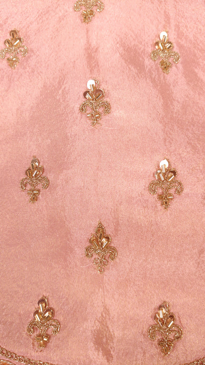 Soft Pink Colour Plazo Set(GE-GPZS_4103)