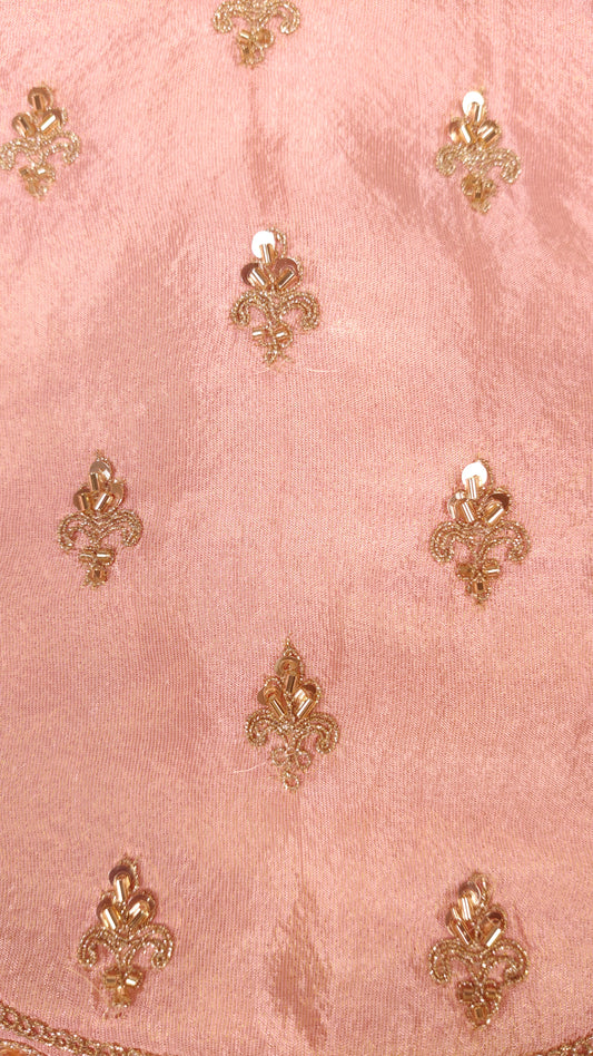 Soft Pink Colour Plazo Set(GE-GPZS_4103)