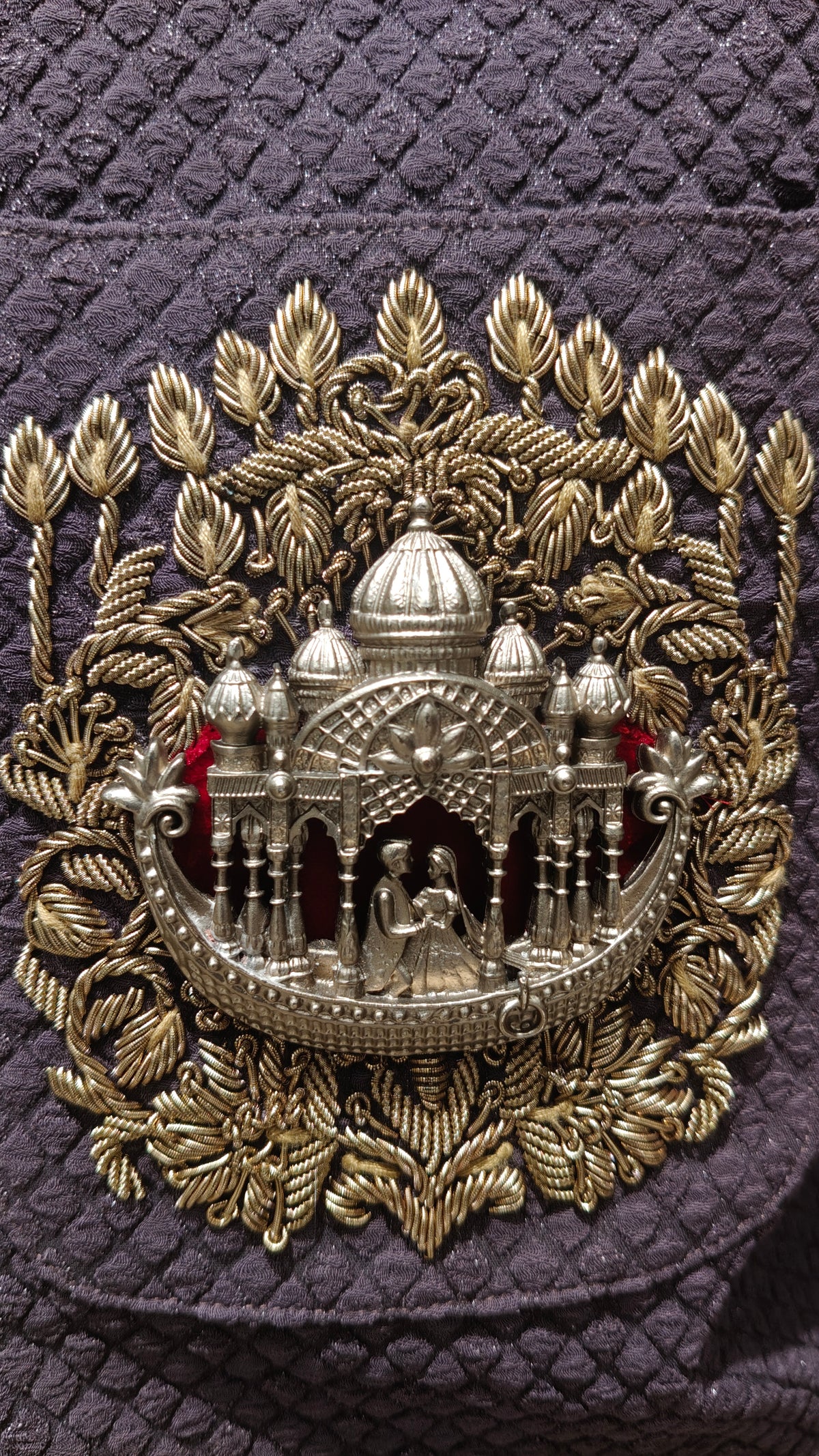 Purple Colour Bundi Set(ME-MBUS_JJ 420)