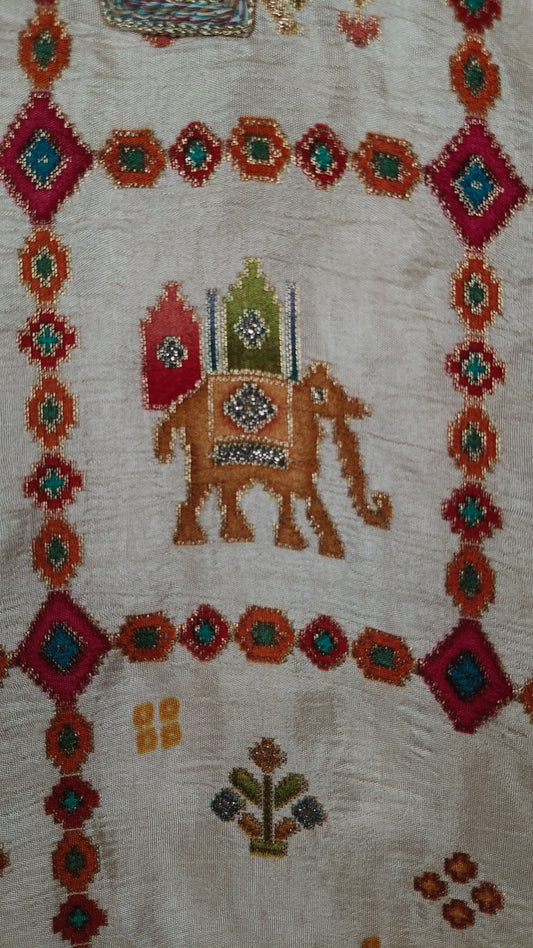 Beige Colour Kurta Set(ME-MKUS_4208)