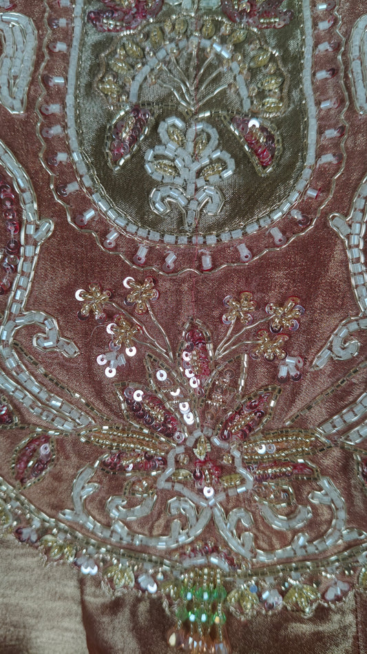 Onion Pink Colour Plazo Set(LE-WPZS_2302)
