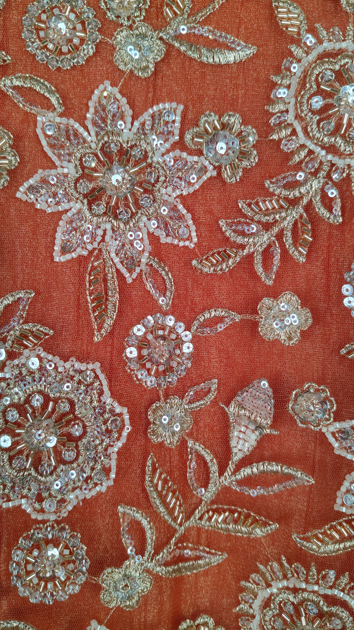 Orange Colour Plazo Set(GE-GPZS_7195)