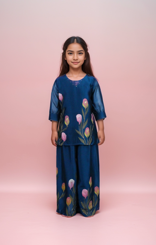 Peacock Colour Co-Ord Set(GC-GCOS_616)