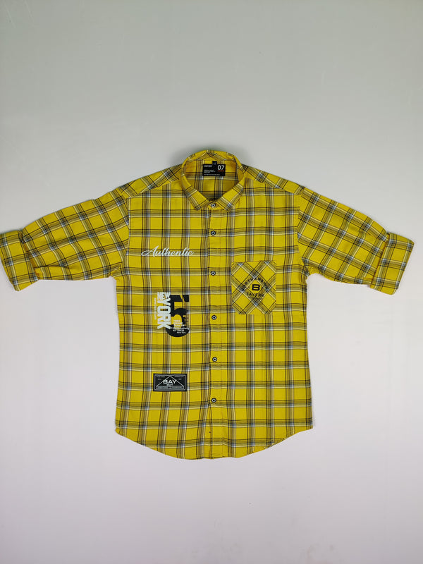 Yellow Colour Shirt (BC-BSHC_1420)