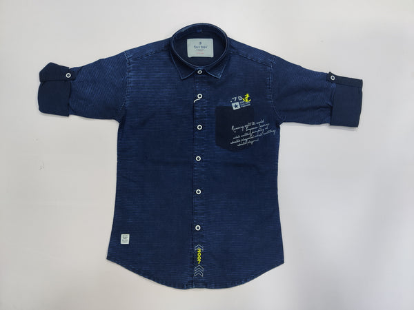 Dark Blue Colour Shirt(BC-BSHC_1651)