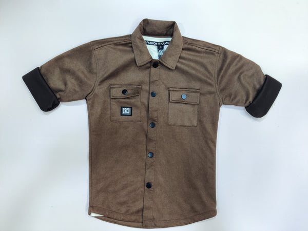 Brown Colour Jacket(BC-03_9061)