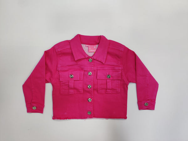 Pink Colour Girl Western Top Jacket(GC-GWSD_05/076)