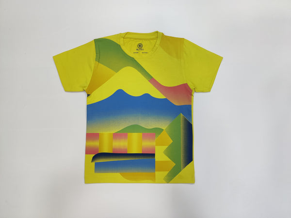 Lemon Colour T-Shirt(BC-01_3554)