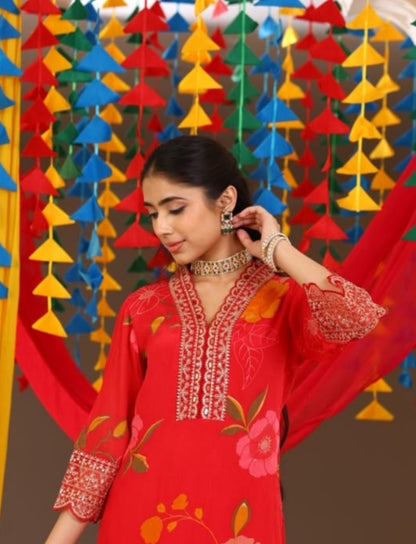 Rani Colour Straight Cut Suit(LE-WPNS_004)