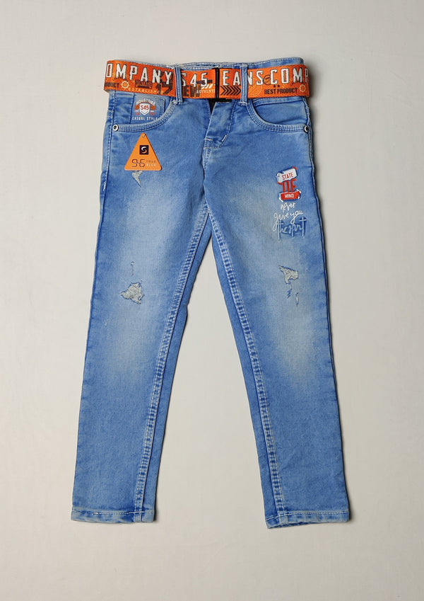 Sky Blue Colour Jeans(BC-04_2249)