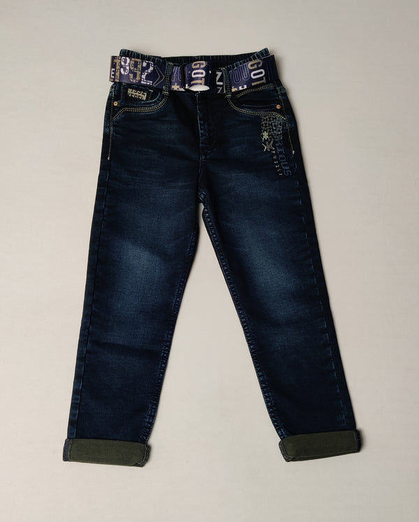 Dark Blue Colour Jeans(BC-BJNS_5432)