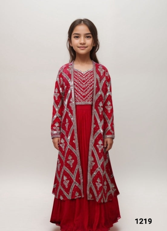 Rani Colour Ghaghra Choli(GE-GGHC_1219)