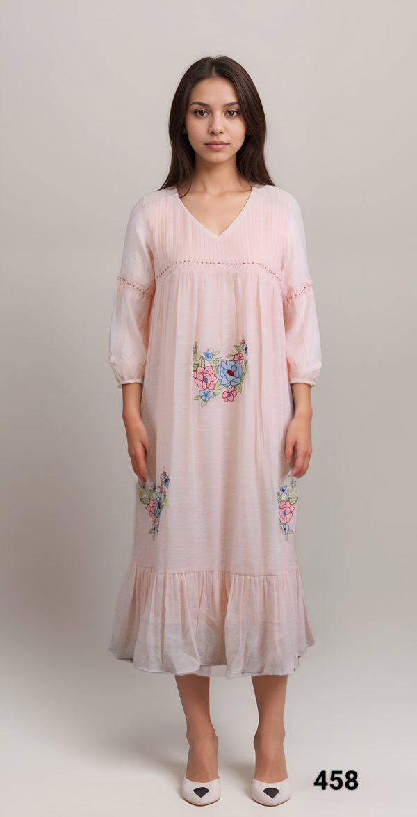 Pink Colour Kurti(LC-WKIC_458)