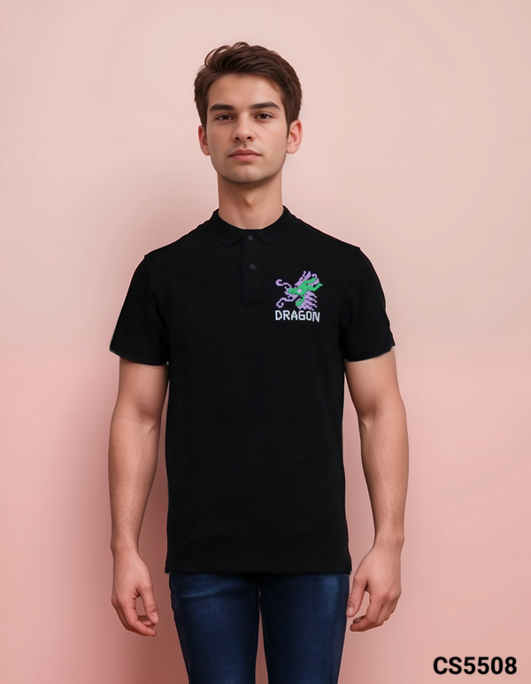 Black Colour T-Shirt(MC-MTSH_CS5508)