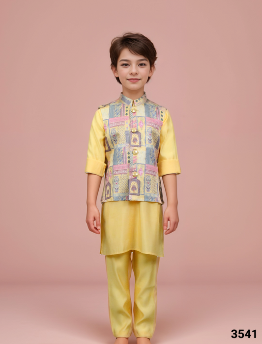 Yellow Colour Bundi Set(BE-BBUS_3541)