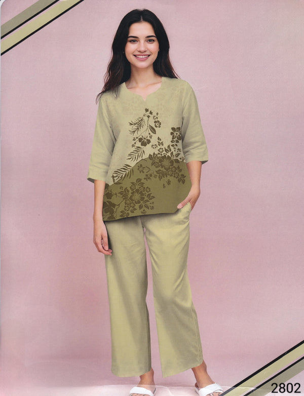 Camel Colour Co-Ord Set(LC-WCOS_2802)