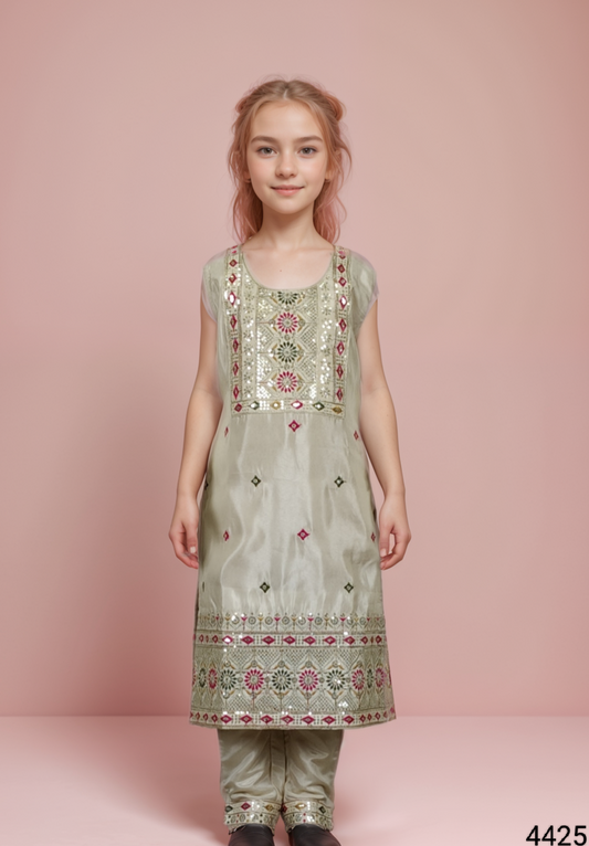 Fawn Colour Chudidar(GE-GCHU_4425)