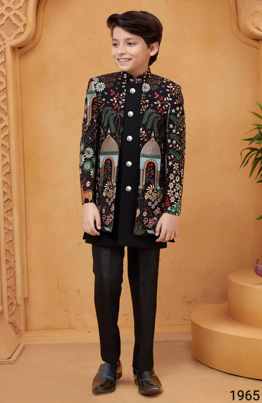 Black Colour Indo western(BE-BINW_1965)