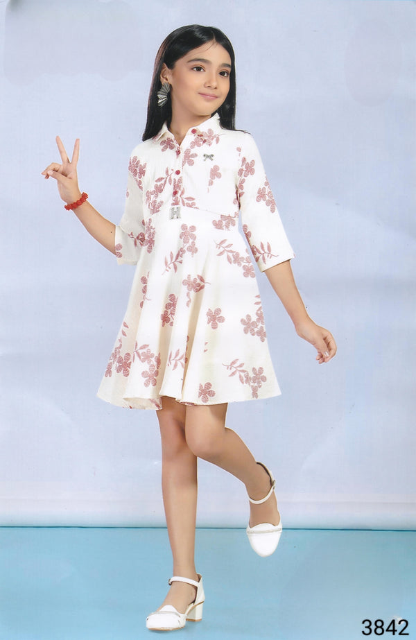 Cream Colour Middie(GC-GMID_3842)