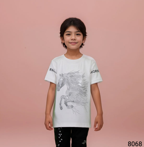 White Colour T-Shirt(BC-BTSH_8068)