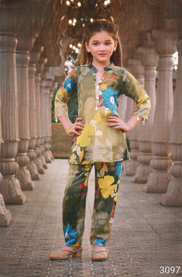 Multi Colour Co-Ord Set(GC-GCOS_3097)