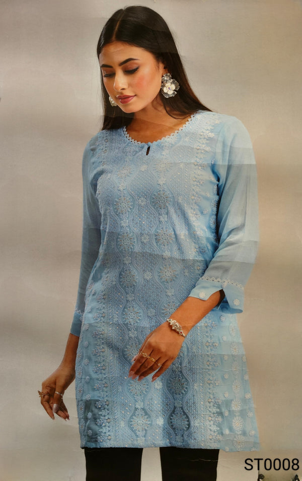 Blue Colour Top(LC-WTOP_ST0008)
