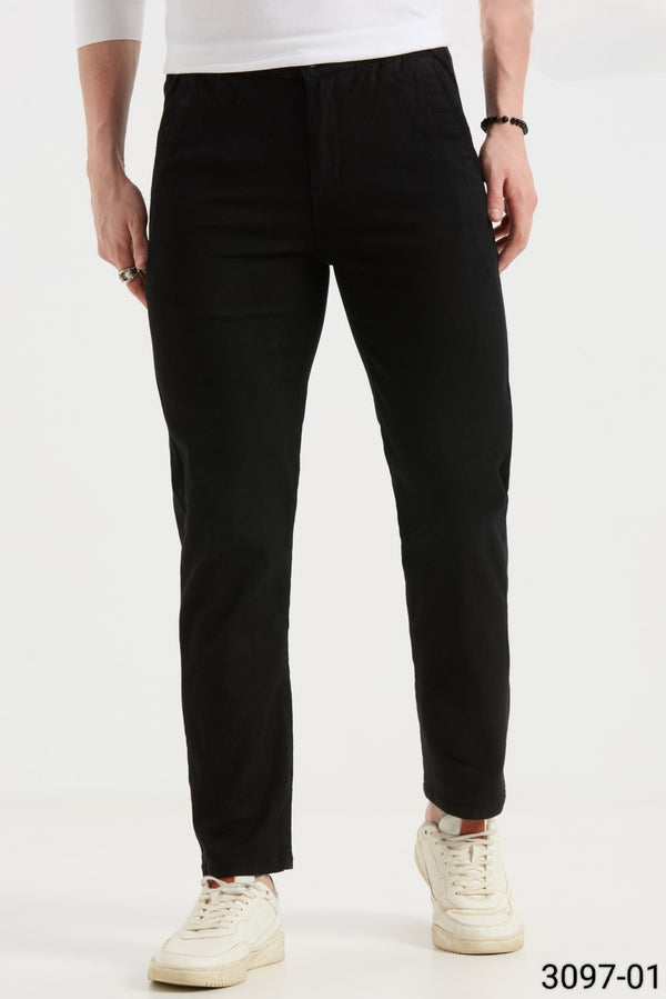 Black Colour Pant(MC-MPAN_3097-01)