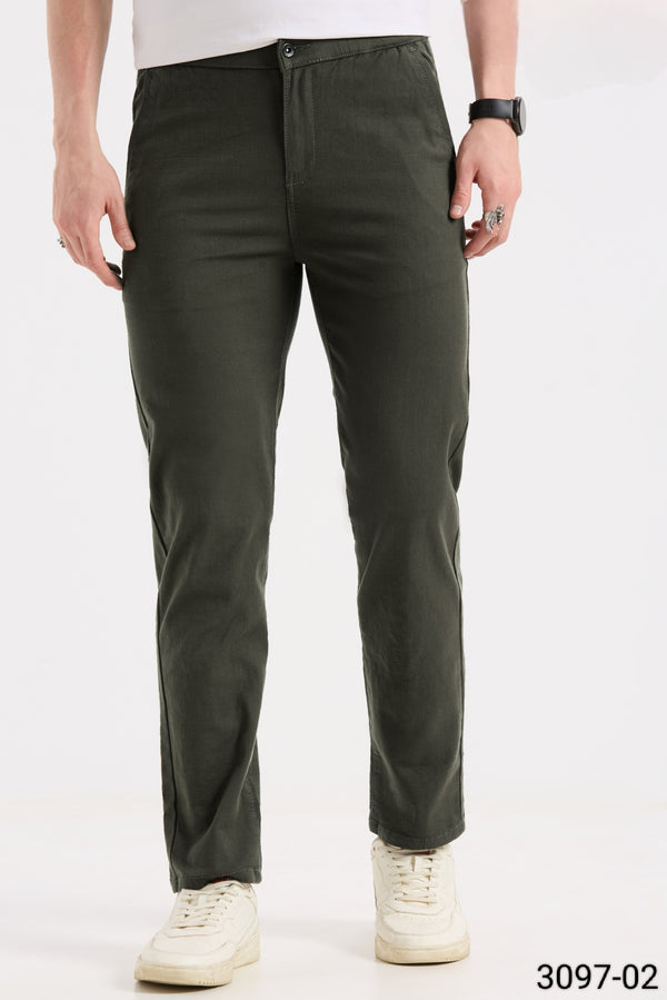 Mehandi Green Colour Pant(MC-MPAN_3097-02)