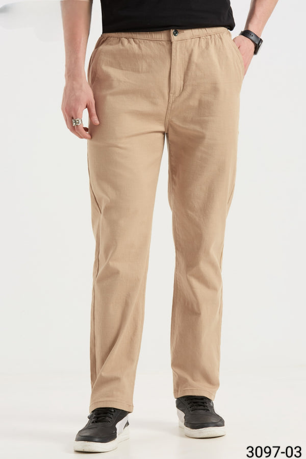 Fawn Colour Pant(MC-MPAN_3097-03)