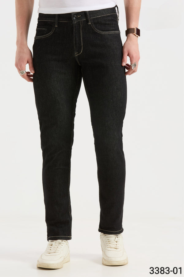 Black Colour Jeans(MC-MJNS_3383-01)