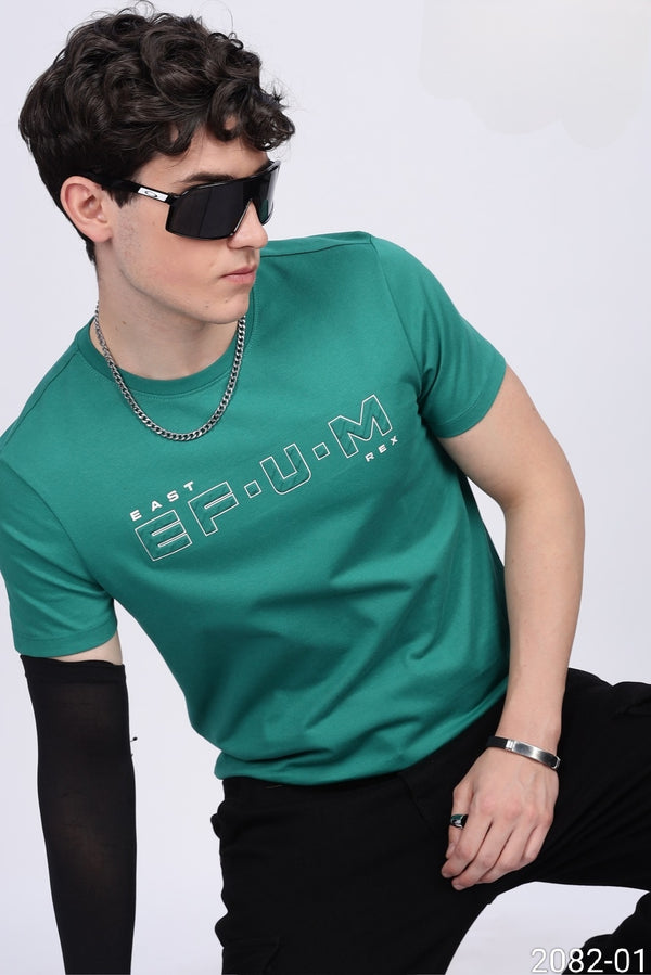 Green Colour T-Shirt(MC-MTSH_2082-01)