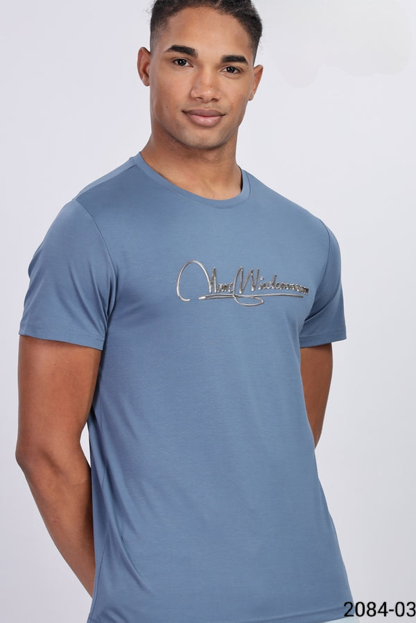 Blue Colour T-Shirt(MC-MTSH_2084-03)