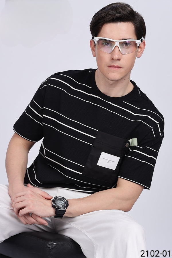 Black Colour T-Shirt(MC-MTSH_2102-01)