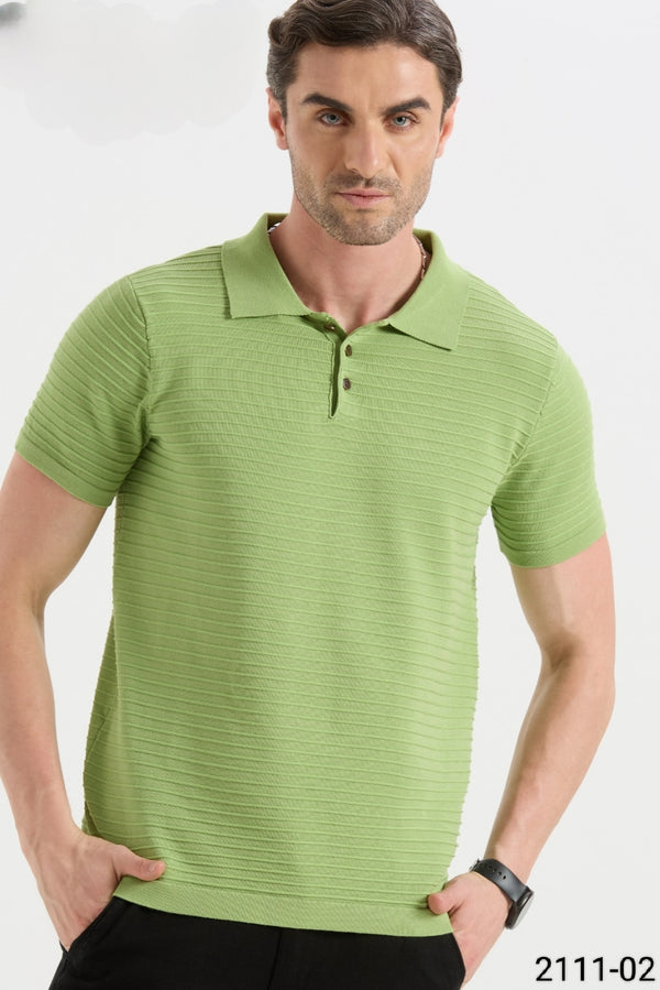 Green Colour T-Shirt(MC-MTSH_2111-02)