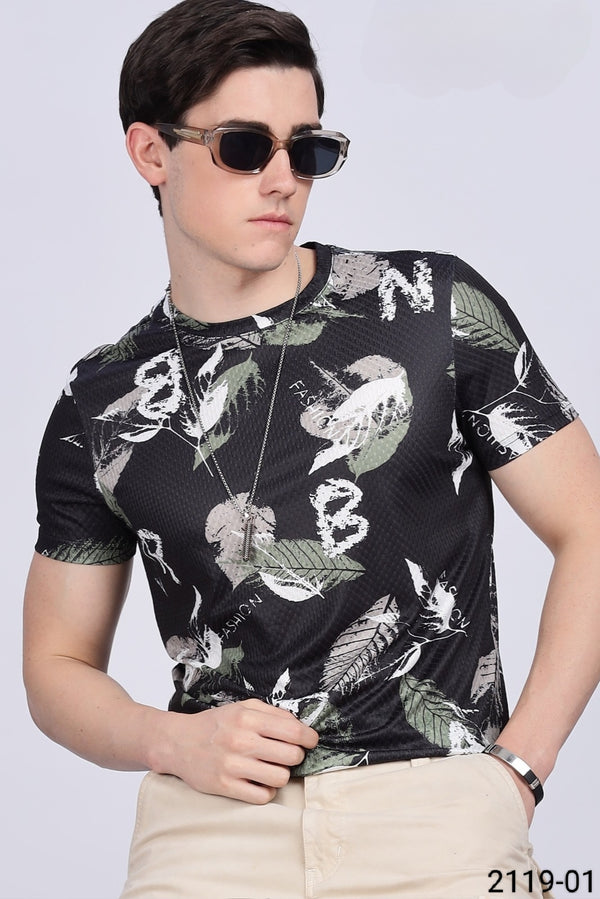 Black Colour T-Shirt(MC-MTSH_2119-01)